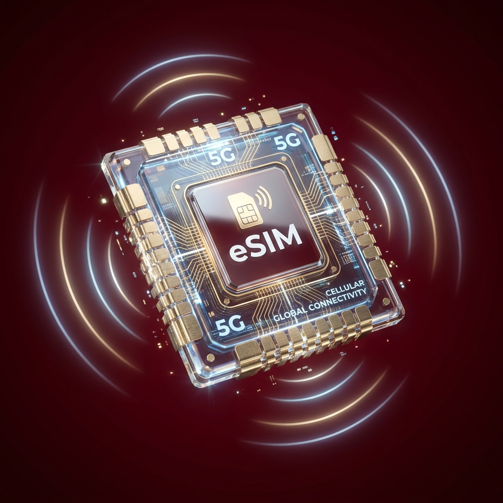 3D Bookanda eSIM Chip