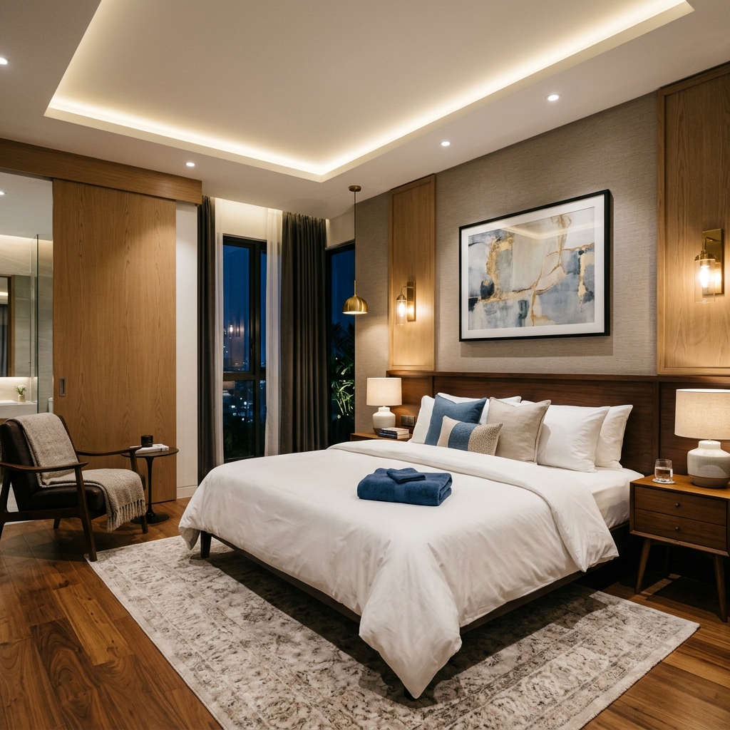 Luxury Hotel Bedroom